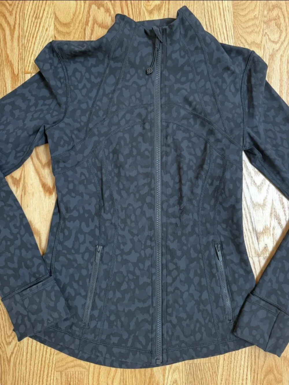 lululemon athletica Black Zip-Up Jacket